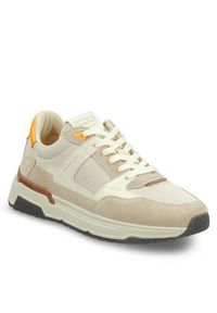 GANT - Gant Sneakersy Jeuton Sneaker 28633493 Beżowy. Kolor: beżowy. Materiał: skóra, zamsz #5