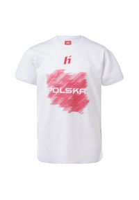 Huari - Koszulka dziecięca Polska. Kolor: biały. Sport: piłka nożna #1