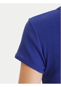 Calvin Klein Jeans Sukienka codzienna Monologo Baby LV047F241G Fioletowy Slim Fit. Okazja: na co dzień. Kolor: fioletowy. Materiał: bawełna. Typ sukienki: proste. Styl: casual #3