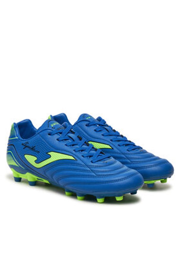 Joma Buty do piłki nożnej Aguila Firm Ground AGUW2404FG Niebieski. Kolor: niebieski. Materiał: skóra