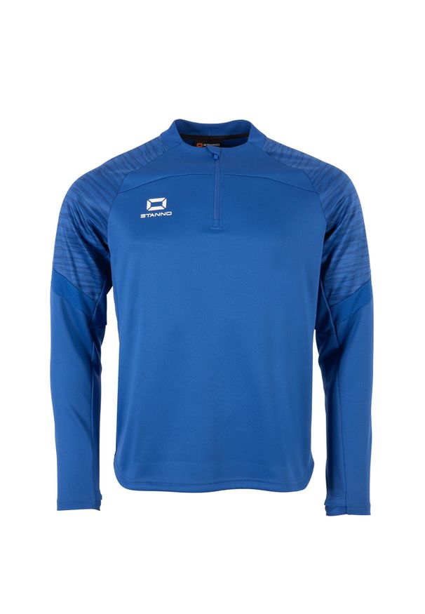 STANNO - Bluza dresowa 1/4 zip Stanno Bolt. Kolor: niebieski. Materiał: dresówka