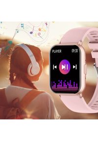 Rubicon Zegarek dziecięcy na Komunię SMARTWATCH RUBICON silver/purple. Rodzaj zegarka: smartwatch #1