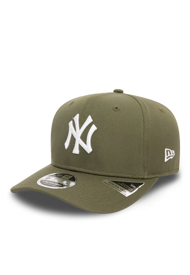 New Era Czapka z daszkiem 9Fifty Stretch Snap 60565194 Khaki. Kolor: brązowy. Materiał: materiał