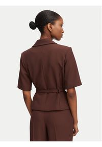 Rinascimento Marynarka CFC0129421003 Brązowy Regular Fit. Kolor: brązowy. Materiał: syntetyk #4