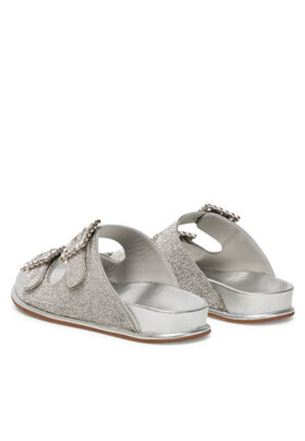 LE SILLA - Le Silla Klapki 3771D040MIPPSTD Srebrny. Kolor: srebrny