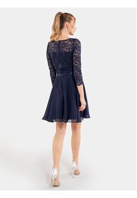 Swing Sukienka koktajlowa 77761210 Granatowy Regular Fit. Kolor: niebieski. Materiał: syntetyk. Styl: wizytowy #6