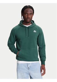 Kappa Bluza Authentic 321W7GW Zielony Regular Fit. Kolor: zielony. Materiał: bawełna