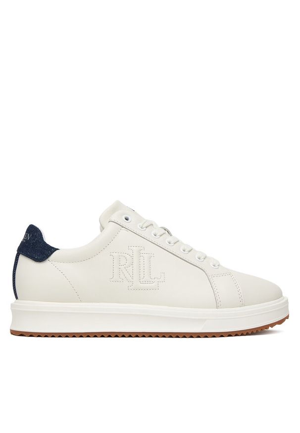 Lauren Ralph Lauren - Sneakersy LAUREN RALPH LAUREN. Kolor: biały