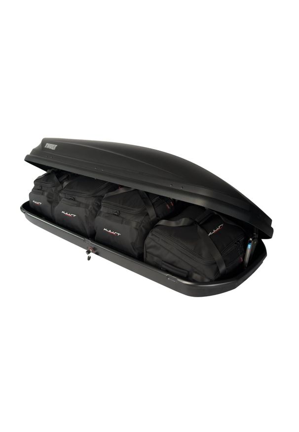 KJUST - Torby Do Boksu Dachowego Thule Pacific 600 4Szt Kjust. Kolor: czarny. Styl: sportowy