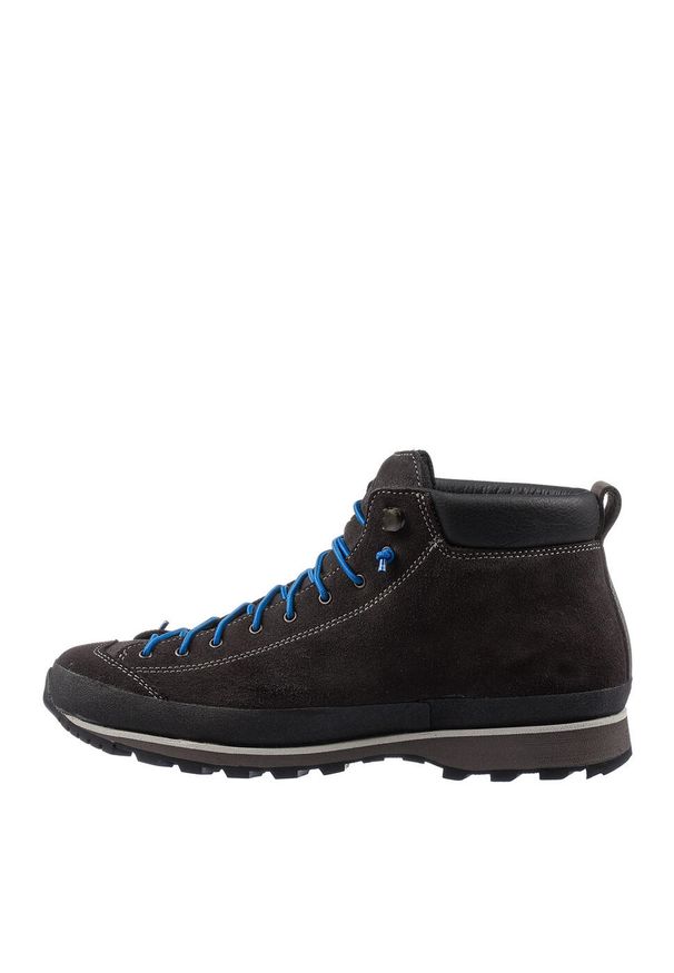 Buty turystyczne LOMER BIO NATURALE MID MTX wysokie zamszowe. Kolor: szary. Materiał: zamsz