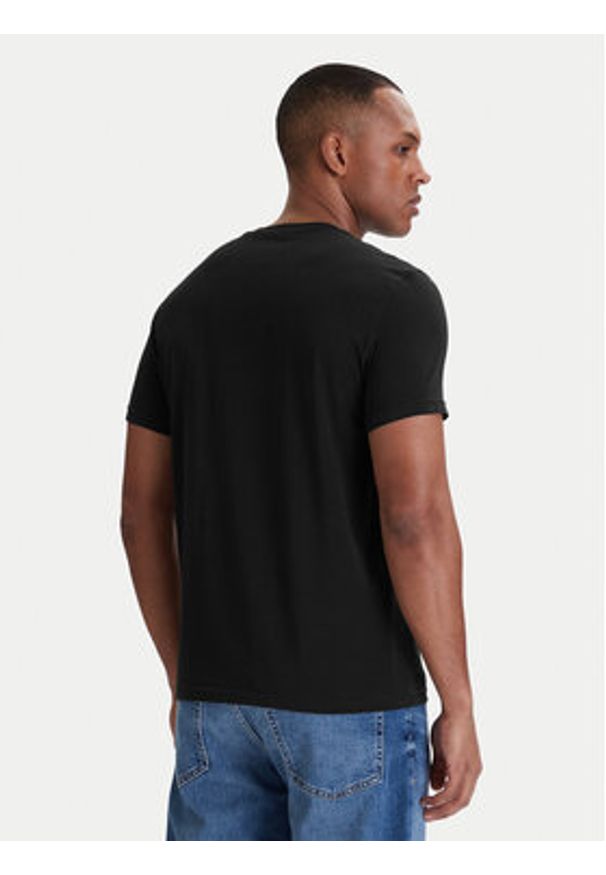 Emporio Armani Underwear Komplet t-shirtów EM000391 AF18881 MC005 Czarny Slim Fit. Kolor: czarny. Materiał: bawełna
