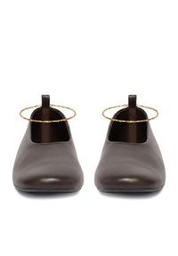 Gino Rossi - GINO ROSSI Baleriny EO-V2198-73 Brązowy. Kolor: brązowy. Materiał: skóra #8