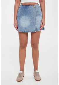 Armani Exchange - Spódnico-szorty jeansowe ARMANI EXCHANGE. Materiał: jeans #2