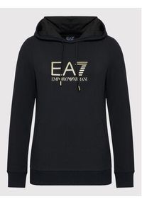 EA7 Emporio Armani Bluza 8NTM36 TJCQZ 0200 Czarny Regular Fit. Kolor: czarny. Materiał: bawełna #3