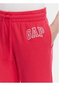 GAP - Gap Spodnie dresowe 889527-04 Różowy Relaxed Fit. Kolor: różowy. Materiał: bawełna #4