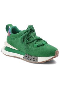 Zielone Sneakersy Artiker Modne Obuwie Damskie. Okazja: na co dzień. Kolor: zielony. Materiał: zamsz. Szerokość cholewki: normalna. Styl: sportowy, casual, elegancki #1