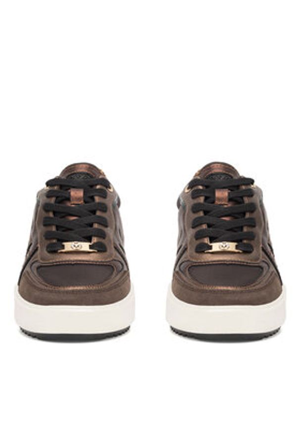 MEXX Sneakersy MI001010243W Brązowy. Kolor: brązowy. Materiał: skóra