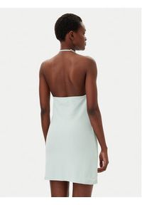 Calvin Klein Jeans Sukienka codzienna J20J225286 Niebieski Slim Fit. Okazja: na co dzień. Kolor: niebieski. Materiał: bawełna, syntetyk. Typ sukienki: proste. Styl: casual #3
