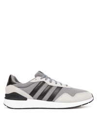 Adidas - adidas Sneakersy Run 60s 4.0 JR6624 Szary. Kolor: szary. Materiał: materiał. Sport: bieganie