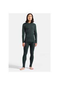 Spodnie Odlo BL BOTTOM long ACTIVE WARM. Kolor: szary. Sport: turystyka piesza