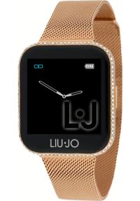 Smartwatch Liu Jo Smartwatch damski LIU JO SWLJ080 różowe złoto bransoleta. Rodzaj zegarka: smartwatch. Kolor: wielokolorowy, złoty, różowy