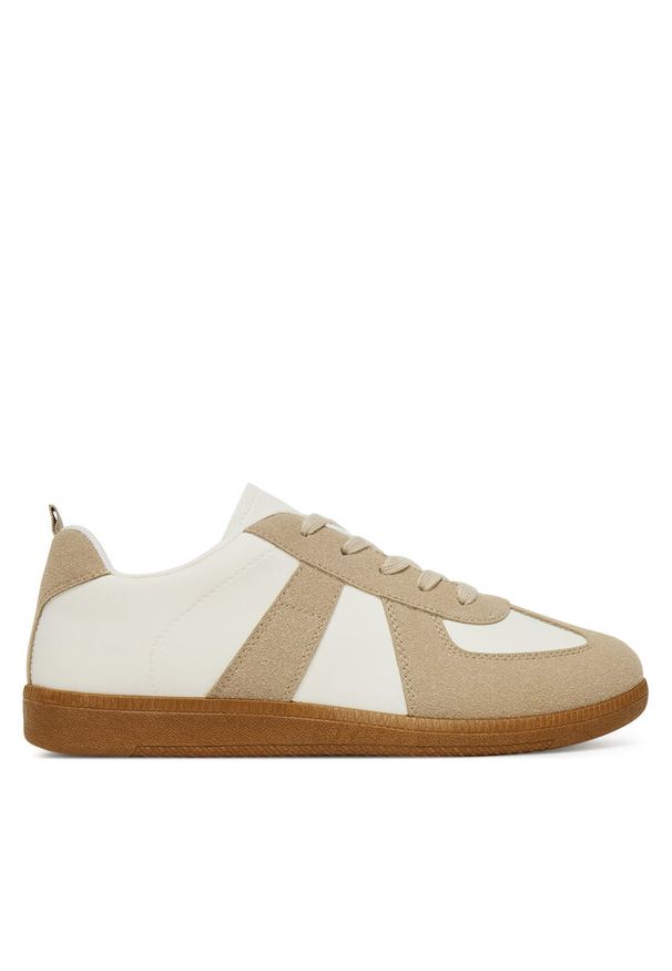 Sneakersy DeeZee. Kolor: beżowy