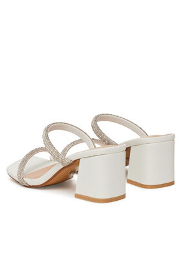 DeeZee Klapki R66-1 Srebrny. Kolor: srebrny. Materiał: materiał, syntetyk