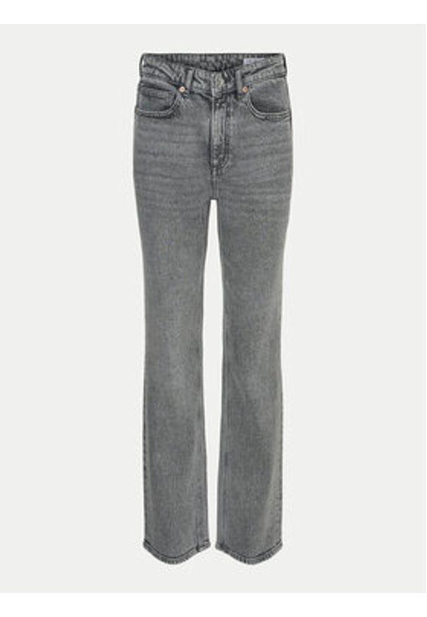 Vero Moda Jeansy Tessa 10320583 Szary Straight Fit. Kolor: szary