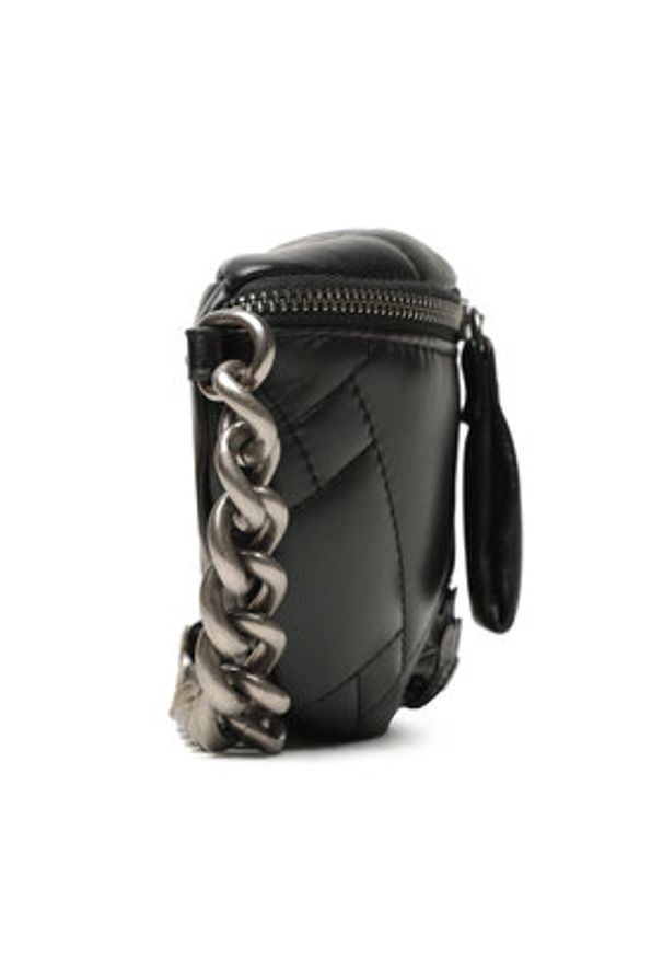 Kurt Geiger Saszetka nerka 690-Sm Kensington S Beltbag 9968500109 Czarny. Kolor: czarny. Materiał: skóra