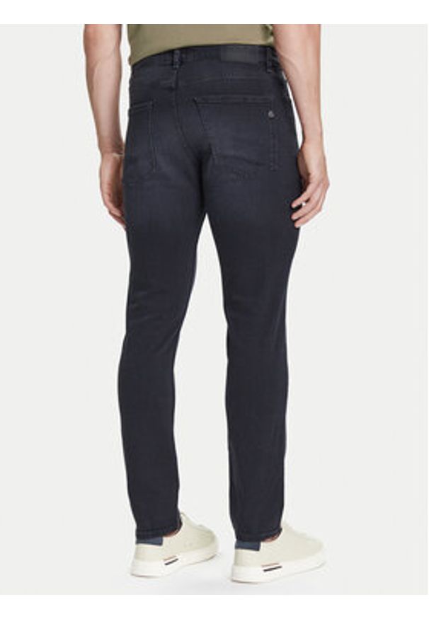BOSS Jeansy P-Delaware 50546919 Czarny Slim Fit. Kolor: czarny