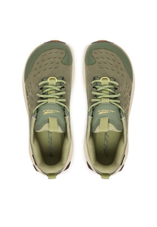 Altra Trekkingi Olympus 6 Hike Low Gtx AL0A85NN3 Zielony. Kolor: zielony. Materiał: materiał