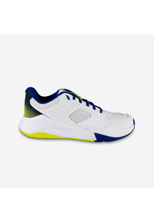 ALLSIX - Buty VS100 Confort do siatkówki dla mężczyzn i kobiet. Kolor: wielokolorowy, żółty, biały, zielony, niebieski. Sport: siatkówka