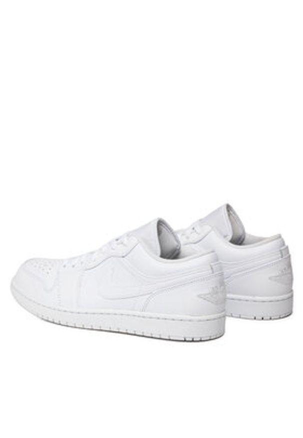 Nike Sneakersy Air Jordan 1 Low 553558 136 Biały. Kolor: biały. Materiał: skóra. Model: Nike Air Jordan