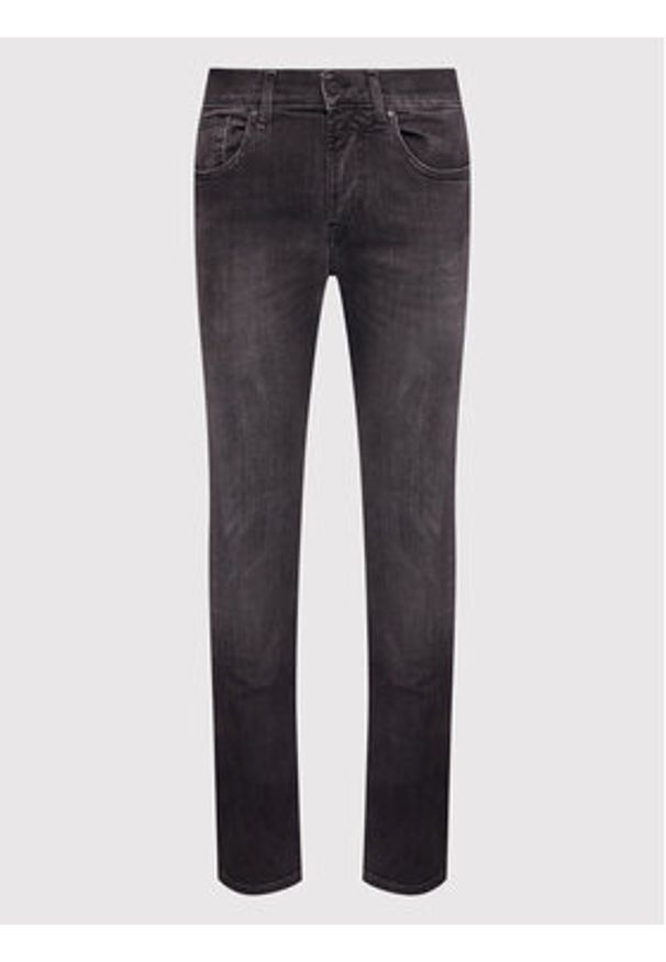7 FOR ALL MANKIND - 7 For All Mankind Jeansy Slimmy JSMSA240BB Czarny Slim Fit. Kolor: czarny