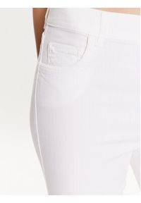 Marella Spodnie materiałowe Peseta 2331310635 Biały Slim Fit. Kolor: biały. Materiał: bawełna #3