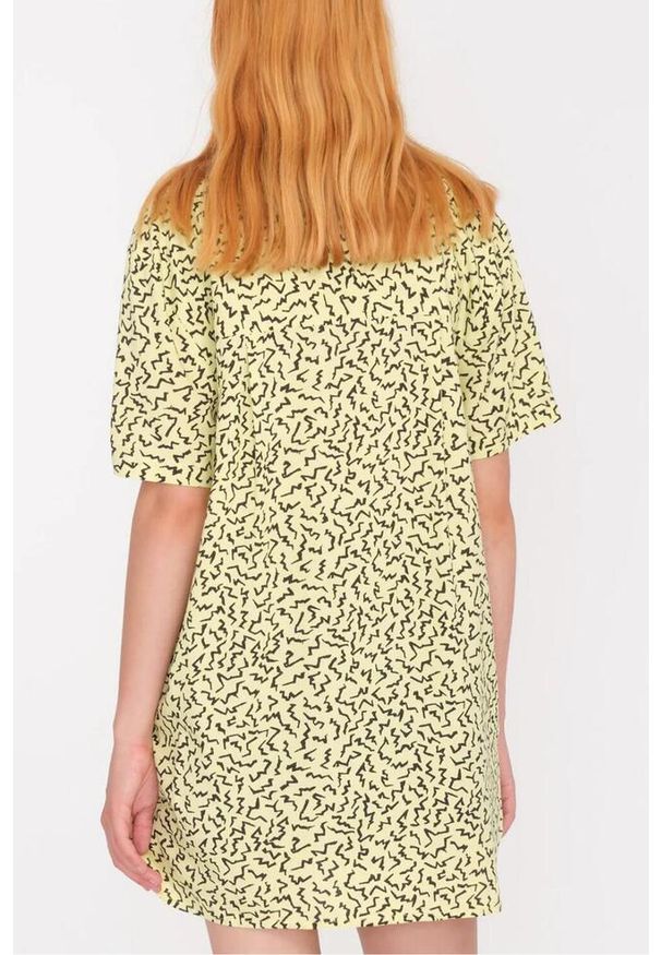 Koszula turystyczna damska Volcom Sunny Wild. Kolor: żółty. Materiał: wiskoza