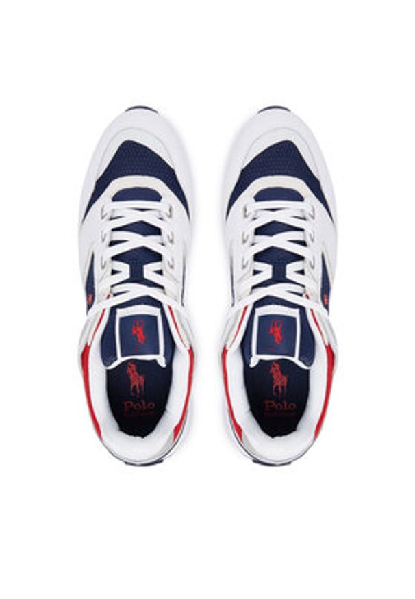 Polo Ralph Lauren Sneakersy Train 89 V2 809P07287003 Biały. Kolor: biały. Materiał: skóra