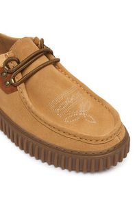 Clarks Półbuty Torhill Lo 26327293 Brązowy jasny. Kolor: brązowy. Materiał: skóra, zamsz #5