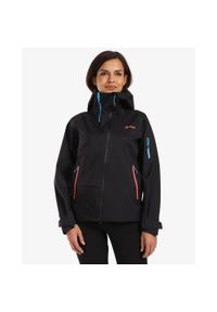 Damska kurtka wodoodporna Kilpi METRIX-W. Kolor: czarny. Sezon: zima. Styl: sportowy. Sport: turystyka piesza #1