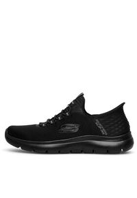 skechers - Skechers Sneakersy SUMMITS SLIP INS 232457 BBK Czarny. Kolor: czarny #7