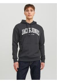 Jack & Jones - Jack&Jones Bluza Josh 12236513 Czarny Standard Fit. Kolor: czarny. Materiał: syntetyk