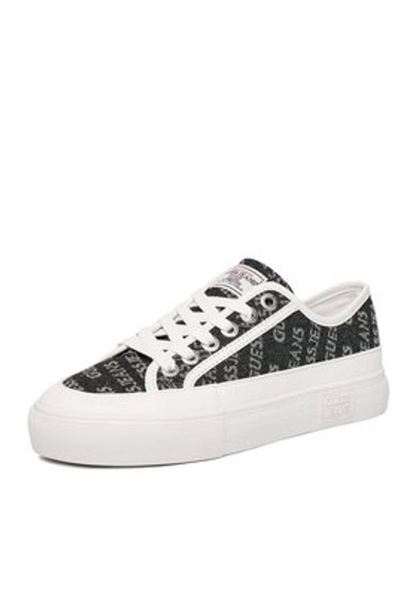 Guess Jeans Tenisówki CWBEO-GJ13456 Czarny. Kolor: czarny. Materiał: materiał