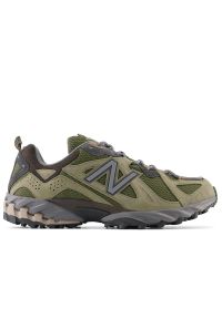 Buty New Balance ML610TM - zielone. Kolor: zielony. Materiał: guma, materiał, syntetyk. Szerokość cholewki: normalna. Sezon: lato