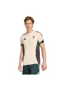Adidas - Koszulka treningowa Juventus Turyn EU 2025/26. Kolor: beżowy. Sport: piłka nożna #2