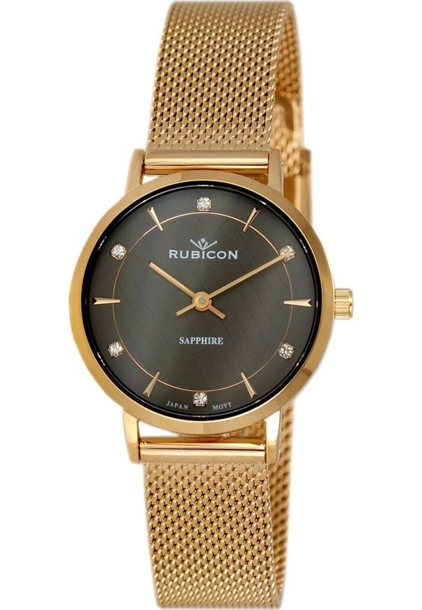 Zegarek Rubicon ZEGAREK DAMSKI RUBICON RNBD90 - rosegold (zr598c) NoSize