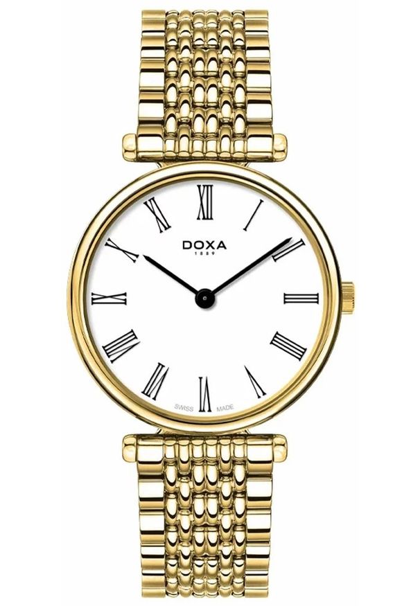 Zegarek Męski DOXA D-Lux 112.30.014.11. Materiał: materiał. Styl: klasyczny
