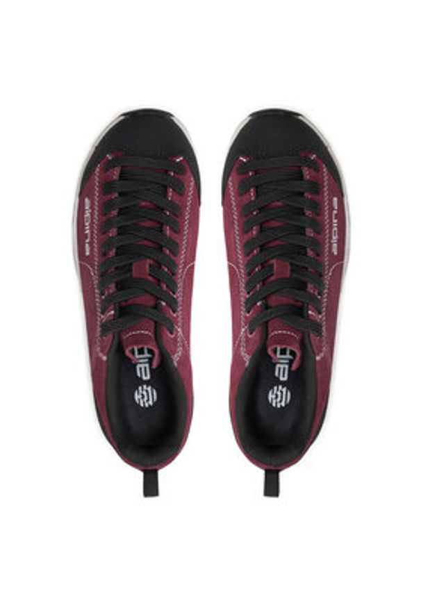 Alpina Trekkingi Diamond 636H-3 Bordowy. Kolor: czerwony. Materiał: skóra