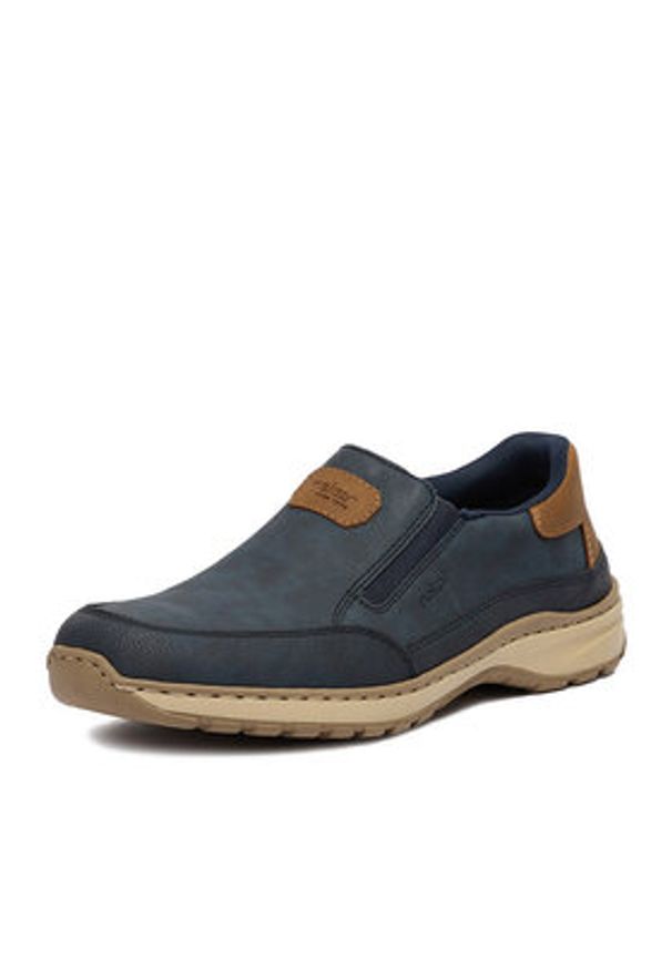 Rieker Półbuty CEO-03365-14 Granatowy. Kolor: niebieski. Materiał: materiał