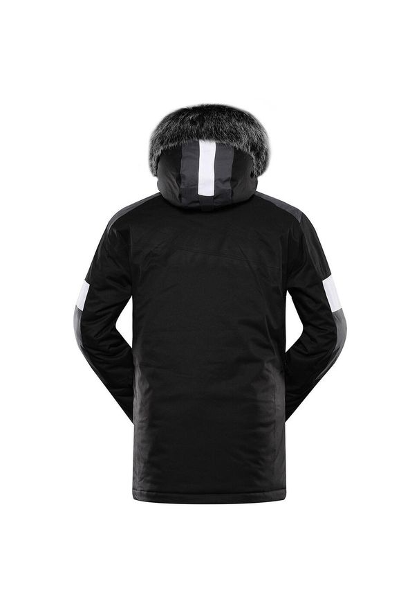 ALPINE PRO - Kurtka męska narciarska Alpine Pro Dam. Kolor: czarny. Materiał: futro. Sezon: zima. Sport: narciarstwo