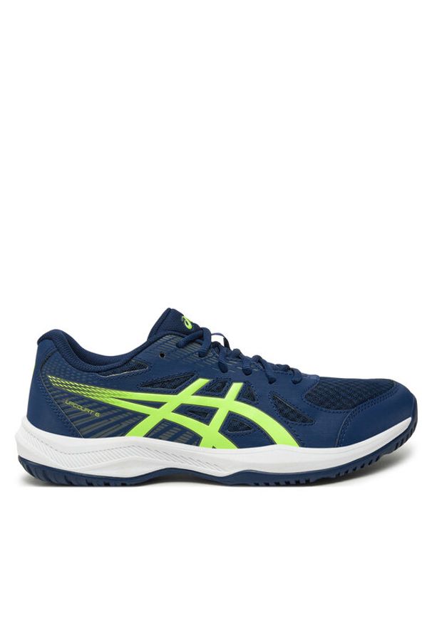 Asics Buty halowe Upcourt 6 1071A104 Niebieski. Kolor: niebieski. Materiał: materiał